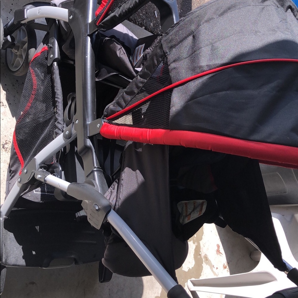 Double greco stroller